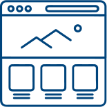 Icon of a web browser